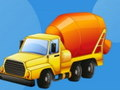 Permainan Teka jigsaw trak kereta kartun talian
