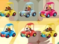 Permainan Anak Anjing Comel Dalam Kereta Match 3 talian