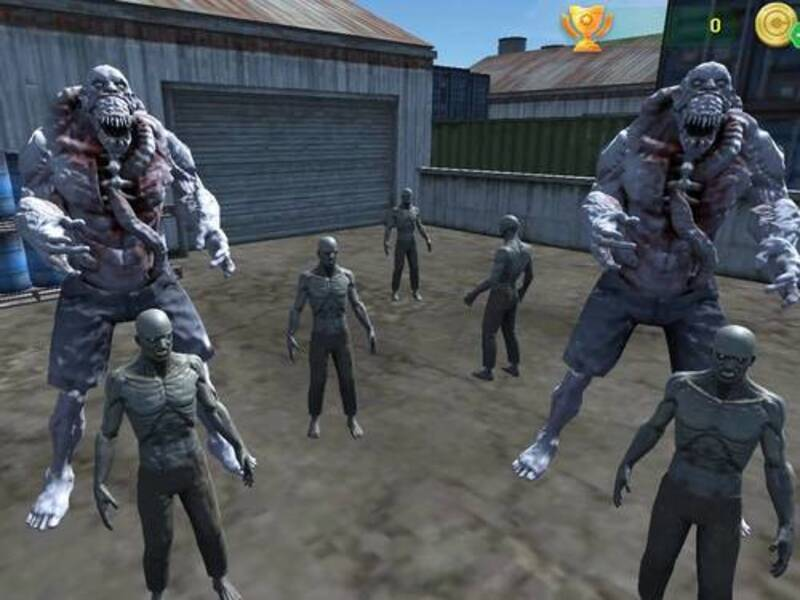 Permainan Zombie Shooter 2 talian