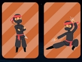 Permainan Memori Pertarungan Ninja Ekstrem talian