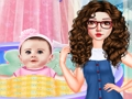 Permainan Bayi Taylor Sehari Sebagai Pengasuh talian