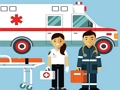 Permainan Perbezaan Lori Ambulans talian