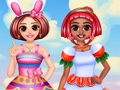 Permainan BFF Foodie Cosplay talian