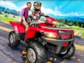 Permainan Kegilaan Perlumbaan Quad Bike dalam Trafik talian