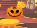 Permainan Halloween menara labu  talian