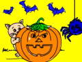 Permainan Buku Mewarna Halloween talian