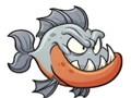 Permainan Teka-teki Jigsaw Piranha yang comel  talian