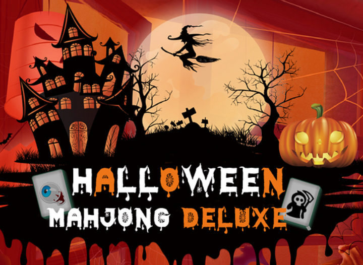 Permainan Halloween Mahjong Deluxe talian
