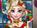 Permainan Potongan Rambut Sebenar Krismas Ice Queen  talian