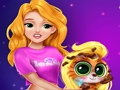 Permainan Penyelamat Puteri Kitty Blonde  talian