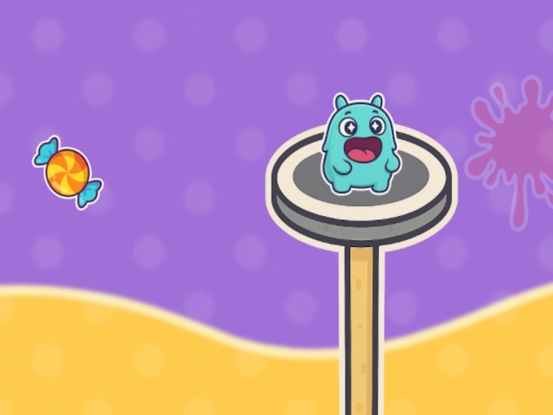 Permainan Candy Monster Raffi talian