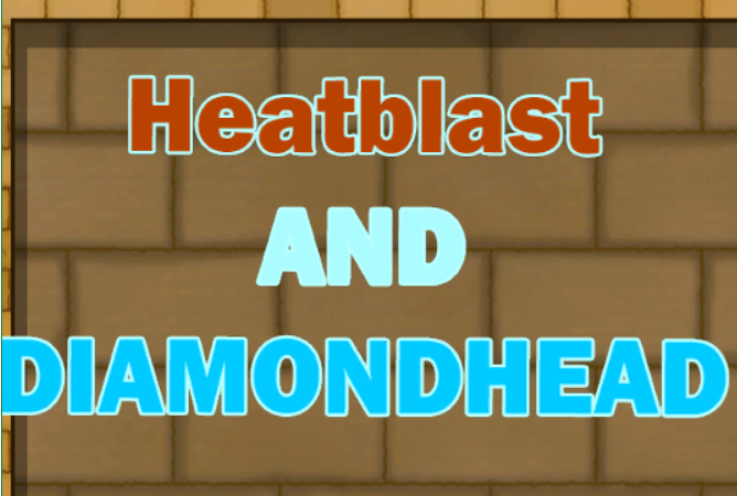 Permainan Heatblast dan diamondhead  talian