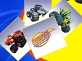 Permainan Memori Trak Monster Blaze  talian