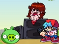 Permainan Friday Night Funkin 'vs PIG dari Angry Birds  talian