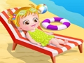 Permainan Bayi Hazel Di Pantai talian