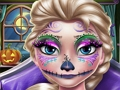 Permainan Makeup Halloween Menyeramkan Elsa talian
