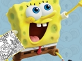 Permainan Sponge di Buku Mewarnai Lari  talian