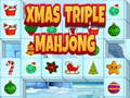 Permainan Xmas Triple Mahjong talian