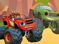 Permainan Jigsaw Blaze and the Monster Machines  talian