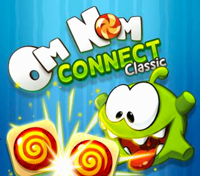 Permainan Om nom connect classic talian