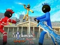 Permainan Stickman Polis vs Gengster Pertarungan Jalan talian