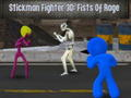 Permainan Petarung Stickman 3D: Tinju Kemarahan talian