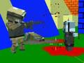 Permainan Menembak Zombie Blocky Gun Warfare  talian