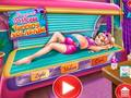 Permainan Puteri hamil di solarium talian