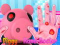 Permainan Piggy melayan tangannya  talian