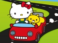 Permainan Jigsaw Kereta Hello Kitty  talian