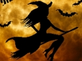 Permainan Jigsaw Halloween Penyihir  talian
