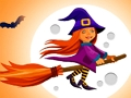 Permainan Jigsaw Penyihir Halloween yang Comel  talian