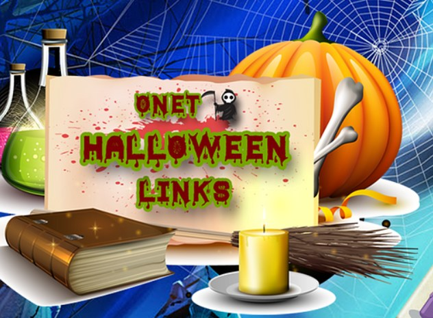 Permainan Pautan Halloween ONet  talian