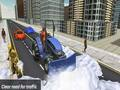 Permainan Simulator Memandu Jalan Pembersihan Salji Besar talian