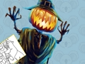 Permainan Buku Mewarna Halloween  talian