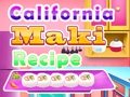Permainan Resipi Maki California  talian