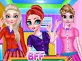 Permainan BFF Gaya Sekolah Menengah talian