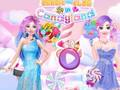 Permainan Barbie dan Elsa di Candyland talian