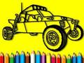 Permainan Kembali ke Sekolah: Buku Mewarnai Kereta Rali talian