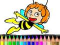 Permainan Kembali Ke Sekolah Buku Mewarna Maja the Bee  talian