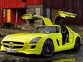 Permainan Mercedes-Benz SLS E-Cell Puzzle talian
