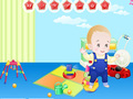 Permainan Berpakaian bayi lelaki  talian