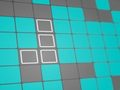 Permainan Blok turquoise talian