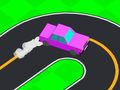 Permainan Drift kereta ke kanan talian
