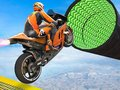 Permainan Pemanduan Aksi Motosikal  talian