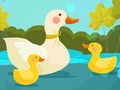 Permainan Ibu itik dan anak itik teka-teki talian