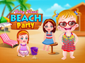 Permainan Pesta Pantai Baby Hazel talian