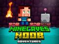 Permainan Pengembaraan Noob di Minecaves talian