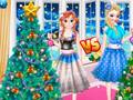 Permainan Ellie melawan Annie pokok Krismas talian