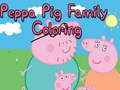 Permainan Buku Mewarna Keluarga Peppa Pig  talian